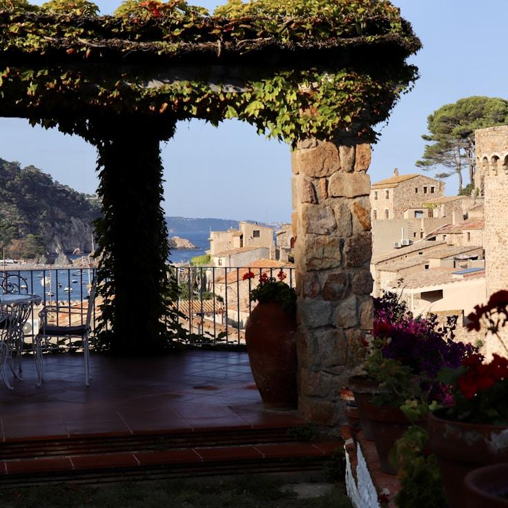 Kids playground area in Spain